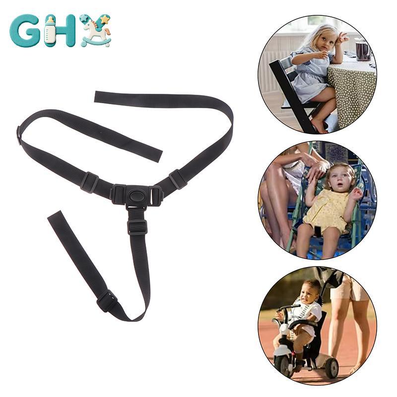 GHX Ghế Ăn Cho Bé Ghế Ăn An Toàn 3 Điểm, Đai Cố Định, Dùng Cho Ghế Ăn, Xe Đẩy, Phụ Kiện Bé VN