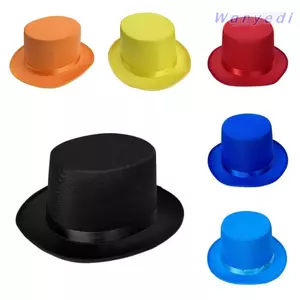 WANYEDI Magician Top Hat, Trang phục ảo thuật gia Nhiều dịp Mặc Mũ ảo thuật gia, Thời trang nhiều màu Mũ trang phục dự tiệc nhẹ