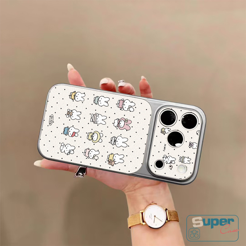 Vỏ đôi dễ thương Miffy Rabbit Wave Point Animal Avatar bằng tiếng Anh Ốp điện thoại cho IPhone Air XR 15 11 16 17 12 13 14 Pro Max 16 15 14 Plus 12 13 16 14 17 Pro
