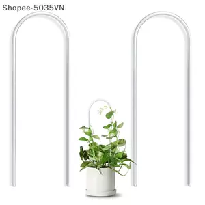 {AKIN} Khung hỗ trợ leo núi hình chữ U trong suốt bằng Acrylic cho màn hình văn phòng tại nhà {a}