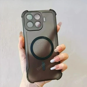 Vỏ Cho Xiaomi 17T Pro 17TPro 5G 2026 Túi Khí Chống Sốc Từ Tính Ốp Lưng Điện Thoại Xiaomi17T Xiaomi17TPro Từ Tính Trong Suốt