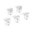 XUAN 5 Chiếc Thép Không Gỉ 304 Kệ Tủ Lạnh Hỗ Trợ Kẹp Tủ Đông Thương Mại Kệ Kẹp Braet Kệ Phần Phụ Kiện Nhà VN