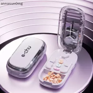 Máy cắt thuốc AA 3in1 Cắt chính xác thành một nửa / thứ ba / quý Bộ chia thuốc Máy tính bảng di động Bộ chia thuốc VN