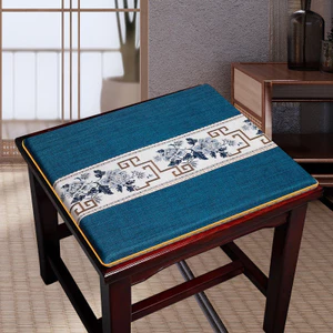 Sofa Đệm Trung Quốc Đệm Ghế Đệm Gỗ Chắc Chắn Nội Thất Vòng Ghế Đệm Bàn Ăn Ghế Trà Đệm Bán Buôn Mới Phong Cách Trung Hoa102304