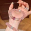 Ice Clear Purple Azeztulite Crystal Bracelet Nữ Ins Tối Giản Sang Trọng Màu Hồng Pha Lê Lắc Tay Phụ Kiện Thời Trang