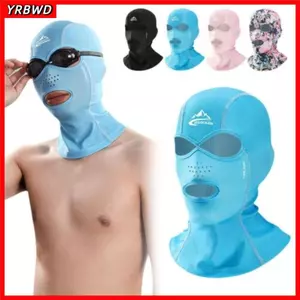 Mũ bơi YRBWD, Phụ kiện bơi lội Mũ chống nắng Spandex, Mũ lặn chống nắng bằng vải Polyester chất lượng cao