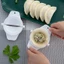 Thiết bị làm bánh bao di động Tiết kiệm nỗ lực Khuôn thủ công không dính Tiện ích cho thời gian nấu ăn gia đình