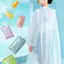 Áo mưa thẻ dùng một lần AIHOM dành cho người lớn Áo mưa kéo dài không thấm nước nén ngoài trời khẩn cấp,