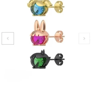 Năm Mới 26 Powerpuff Cô Gái Hoạt Hình Bông Tai