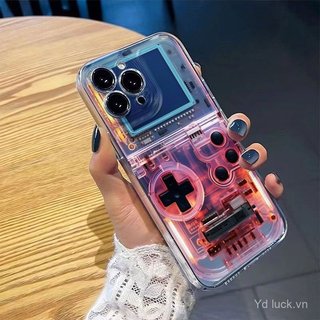 Trẻ em vui nhộn Bảng điều khiển trò chơi họa tiết phẳng Vỏ phong cách vui nhộn sáng tạo Thích hợp cho iPhone 17promax / 16 / 15pro / 12plus / 14 / 11 / 16promax / 15 / 17 / 14plus Vỏ điện thoại chống sốc