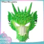 < Pluscloth > Mũ bảo vệ mặt rồng 3d Mũ đội đầu rồng đầy màu sắc cho bữa tiệc biểu diễn sân khấu Trang phục lễ hội cosplay Mặt nạ Halloween Mũ trùm đầu rồng độc đáo Đồ dùng dự tiệc Cosplay