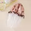 HL Hai Lớp Chống Nước Mũ Tắm Chống Bẩn Nhà Bếp Che Tóc Phòng Tắm Mũ Tắm Co Giãn LMWU