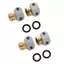 Top 2pack Đa Năng Sửa Chữa Ống Khớp Nối Chịu Thời Tiết Ống Mender Kẽm Đa Năng Hợp Kim Ống Lắp