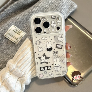 Ốp Điện Thoại Thỏ Dễ Thương Phong Cách Hàn Quốc Cho Huawei Nova 14 13 12 12i 11i 11 Ultra Y90 Y91 Y73 Y70 Y71 10 9 8 7 6 5 Pro 5G 4G Vỏ Hoạt Hình Kem Vỏ Trắng