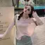 Áo thun chống nắng phong cách mỏng mùa hè Ice Silk Áo chui đầu cổ tròn dáng rộng điều hòa không khí dài tay