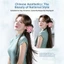 WEETW Dài Thẳng Đuôi Ngựa Phần Mở Rộng, Tổng Hợp 24Inch Hoa Bun Đầu Đuôi Ngựa Bên Cạnh, Ngọt Lớp Móng Vuốt Lông Tơ Kẹp Đuôi Ngựa Tóc Sườn Xám