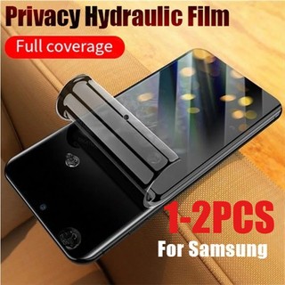 1-2 Chiếc Full Cover Bảo Vệ Màn Hình HD Mềm Cho Huawei nova Y60 Y61 Y63 Y71 Y72 Y72S Y73 Y74 Y90 Y91 Plus Chống Rơi Chống Gián Điệp Riêng Tư Chống Ánh Sáng Xanh Hydrogel Phim Mờ