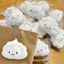 1 / 4 Bánh Bao Và Bun Sang Trọng Móc Khóa Hoạt Hình Dễ Thương Búp Bê Móc Khóa Mặt Dây Chuyền Mềm Kawaii Thực Phẩm Nhồi Bông Ba Lô Treo Móc Khóa Quà Tặng Quyến Rũ