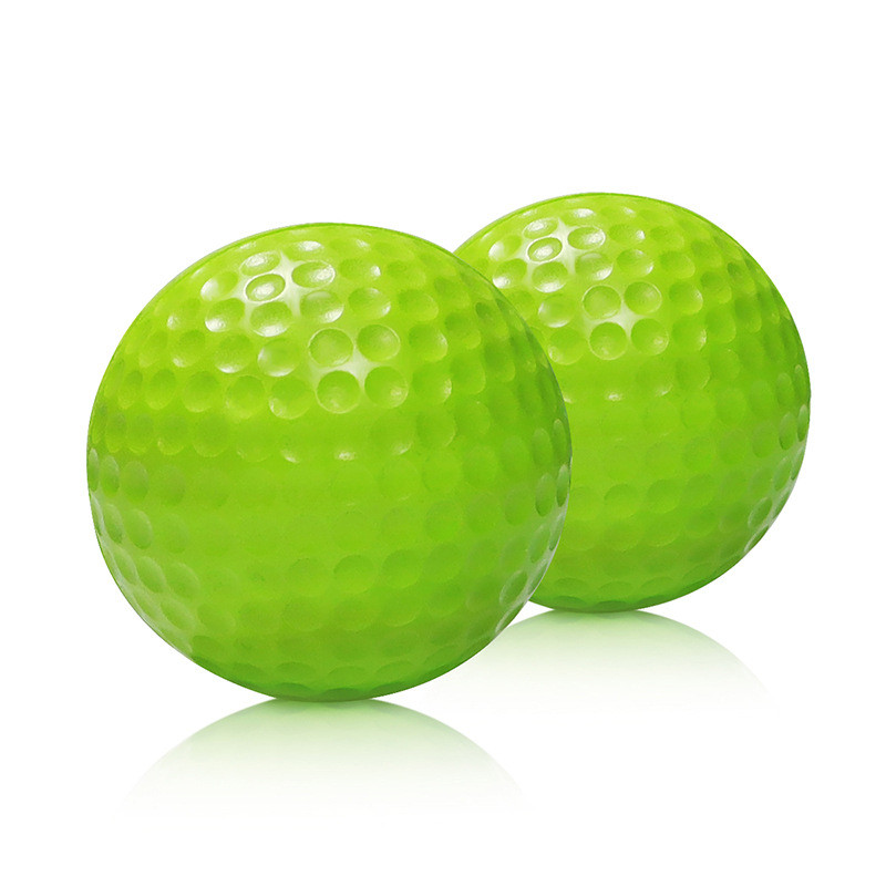 Bóng Golf Ánh Sáng Trong Nhà Tập Luyện Ngoài Trời Golf Thể Thao Bọt Biển Đàn Hồi PU Foam Balls Q008