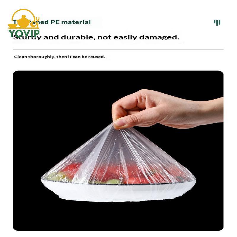 Nắp nhựa có độ đàn hồi cao YOVIP 100 Pa để bảo quản thực phẩm hiệu quả tại nhà và VN
