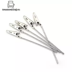 Nhíp 10 Chiếc Điện Không Cách Nhiệt Thử Nghiệm Cá Sấu Kim Loại Cá Sấu Kẹp Cá Sấu Dài 10cm VN