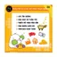 Poster decal RAU MÁ trang trí quán nước, dán tường, tủ kính,cao cấp chống nước- A4 cắt sẵn chỉ cần lột dán