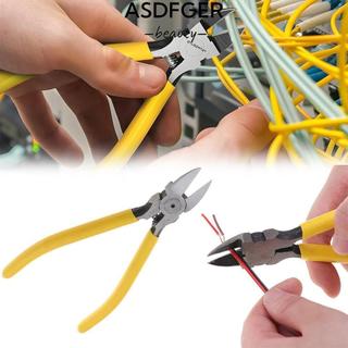 Máy cắt dây ASDFGER với kìm cắt chính xác mũi phẳng dài, siêu sắc bén, bền bỉ, dùng cho cáp, cắt thủ công