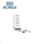 Dày Mở Rộng Mã Góc Bằng Thép Không Gỉ Bạc Hình Chữ L 90 Độ Góc Phải Mã Laminate Kéo Chân Đế Chịu Lực Dây WQ
