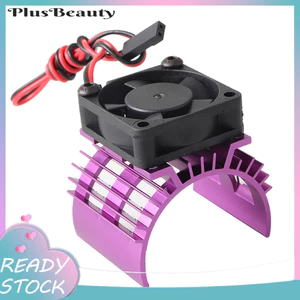 < Pluscloth > Quạt tản nhiệt động cơ điện bằng kim loại Quạt làm mát 5V cho các bộ phận RC 1 / 10 Xe 540 550