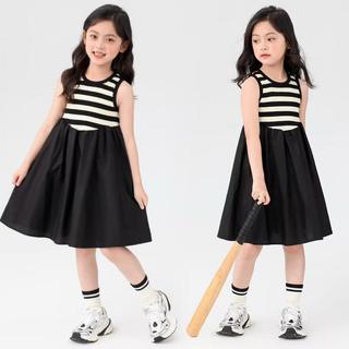 V246-[tomnaukids] Váy kẻ sọc cho bé gái size từ 8-30Kg