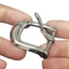 99% Titan nguyên chất Khóa ghim nữ 00516 / Nữ / Khóa thắt lưng nữ / Chiều rộng bên trong 2,5cm / Khóa chốt / Bền / Không phai / Không gây dị ứng / Đầu thắt lưng cao cấp