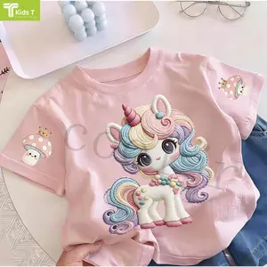 COD✅ (Hồ Chí Minh)Kids T Mall Áo phông tay ngắn In hình hoạt hình Áo Kiểu rộng và ấn tượng Trẻ em thời trang #VN955