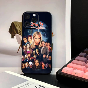 Ốp Điện Thoại TP-2 B-Buffy The Vampire Slayer Cho IPhone 16 15 14 13 12 11 PRO MAX PLUS Mini TPU Mềm Đến Da Thân Thiện