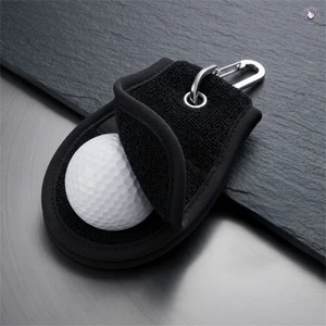 Khăn lau bóng Golf Thiết kế hai mặt di động có móc có thể điều chỉnh để gắn thắt lưng