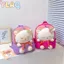 Búp bê sang trọng cừu dễ thương Ba lô trẻ em Thiết kế động vật hoạt hình Dây đeo có thể điều chỉnh nhẹ cho trường học Sử dụng du lịch ngoài trời hàng ngày