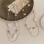 AqToCna Ngọc Trai Giả Hàn Quốc Hai Lớp Choker Mặt Dây Chuyền Thời Trang sel Nelace Nữ Gợi Cảm Trước Ngực Cơ Thể Trang Sức AqToCna