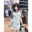 Milyfashion Graffiti Mèo In Hình Mùa Hè Rời Tay Ngắn Top Phiên Bản Hàn Quốc Phù Hợp Với Phong Cách Mới LLUI