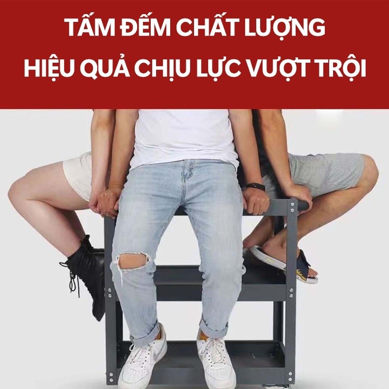 Xe đẩy hàng Xe đẩy 3 tầng chịu lực 200kg năng đựng đồ spa salon và gia đình di chuyển tiện lợi
