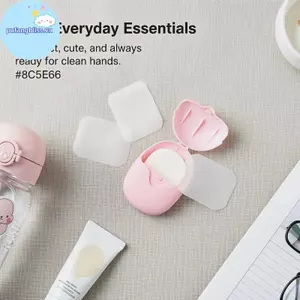 Pufangbliss Nhà Thơ Size 50 Chiếc Xà Phòng Du Lịch Giấy Xà Phòng Vệ Sinh Di Động Để Tắm Tay Hành Trình Công Sở Ngoài Trời VN