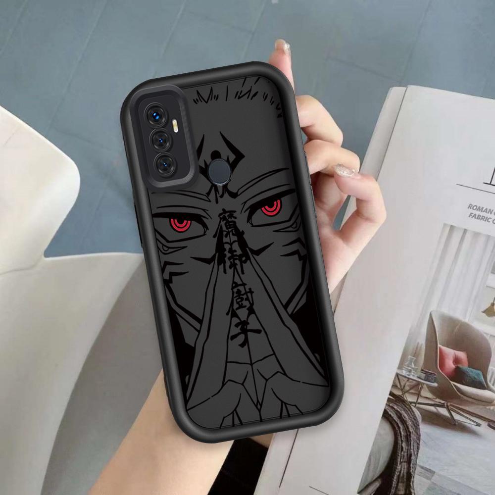 Ốp Cho OPPO A53 2020 A33 2020 A32 Vỏ Điện Thoại Mềm Cầm Tay Silicon Hoạt Hình TPU Jujutsu Kaisen Cool Boy Angel Eye Ốp Lưng Chống Sốc
