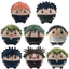 PS1 Jujutsu Kaisen Yuji Itadori Megumi Fushiguro Plushie Túi búp bê Cotton sang trọng tròn dễ thương Charm SP1