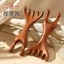 Gỗ Đàn Hương Massage Lược Gạc Kép Lược Máy Mát Xa Mũi Cạp Đầu Kinh Tuyến Lược Năm Móng Gỗ Lược Rake