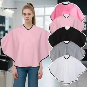 BeautifulHomeA Cắt Tóc Bao Có Thể Tái Sử Dụng Chống Thấm Nước Nhuộm Tóc Khăn Choàng Tạo Kiểu Tóc Salon Dụng Cụ Làm Tóc Tạp Dề Màu Vải Tạo Kiểu VN