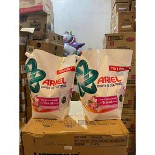 Nước Giặt ARIEL Cửa Trước Hương Sen & Nhài túi 3.05KG/ Nước giặt 10X giặt nhanh túi 2.7kg