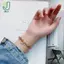 Vòng tay đính cườm mã não thời trang sang trọng ánh sáng độc đáo Vòng tay mặt trăng sao cho nữ Cô gái Quà tặng trang sức khí chất ngọt ngào
