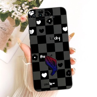 Ốp Mềm Cho Asus ROG Điện Thoại 5 ZS673KS Vỏ I005DA I005DB Vỏ Silicon Sơn Hoàng Hôn Sang Trọng Cho Asus Rog Điện Thoại 6 Rog6 Ốp Lưng