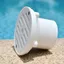 Thoát nước sàn bể bơi, bộ phận thay thế PVC Ổ cắm thoát nước bể bơi, dòng chảy chuyên nghiệp SP-1424 có thể điều chỉnh đầu vào bể bơi Lắp bể bơi