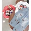 bộ đi học bé gái áo phông quần bò 22-45kg, set sơ mi kèm quần jean siêu mềm bé gái 7-15 tuổi berie
