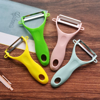 T Máy gọt vỏ có thể gập lại Máy bào trái cây bằng thép không gỉ đa chức năng Peeler Có thể quảng cáo BOOH