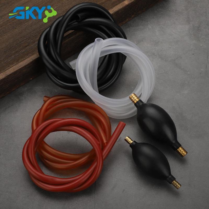 GKY Hướng Dẫn Sử Dụng Syphon Bơm Nước Dầu Lỏng Tay Siphon Vòi Tự Động Truyền Nhiên Liệu Linh Hoạt Bộ Ống Cho Cắm Trại Ngoài Trời GKY
